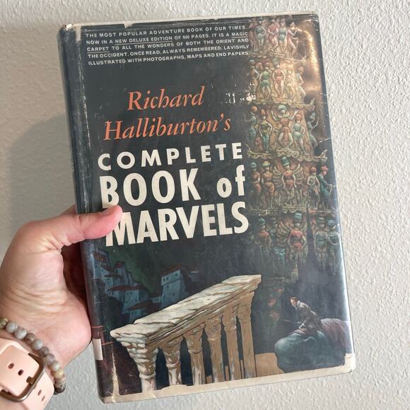 Richard Halliburtons Complete Book of Marvels Hardcover 1960 Edition - Picture 1 of 7